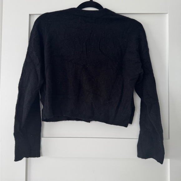 Abercrombie & Fitch Black Cashmere Cardigan - Picture 4 of 4